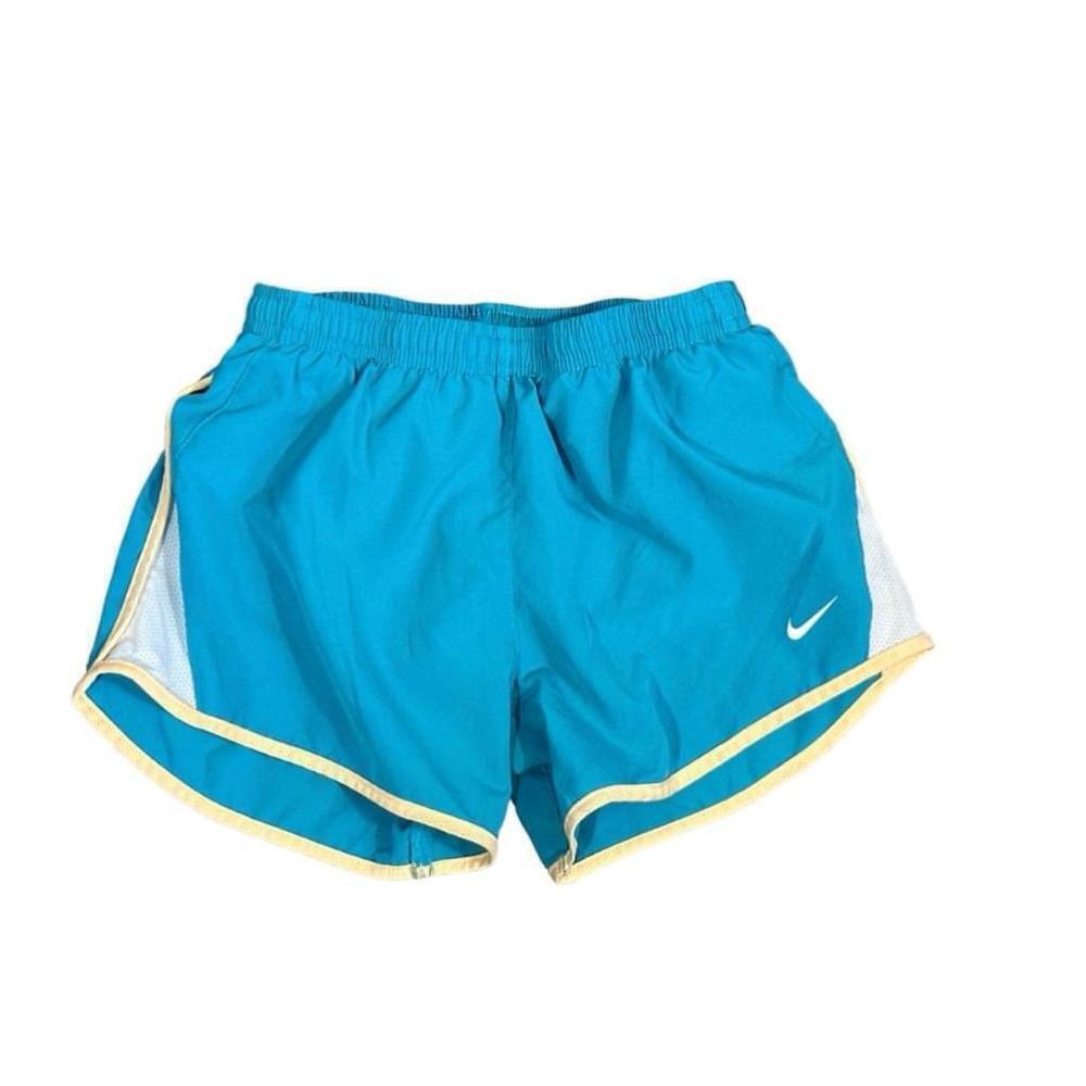 Nike Youth Girls Dri-Fit Running Shorts Lined - Turquoise - Size M​​​​​​